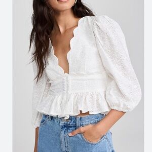 For Love & Lemons Marseille Top